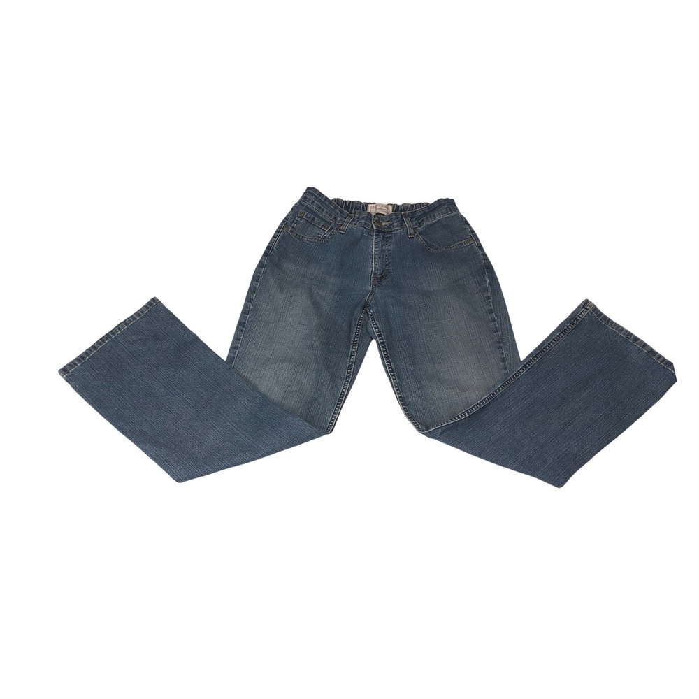 Vintage Levi Strauss Signature Womens Low Rise Bootcut Jeans Stretch Size 10x30 - Picture 8 of 9